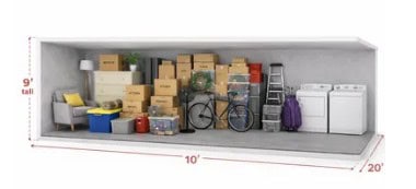 10x20 Storage Unit
